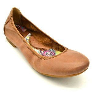 Born Womens Julianne Leather Flat Shoe NEW